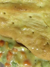 chicken pan pie crop